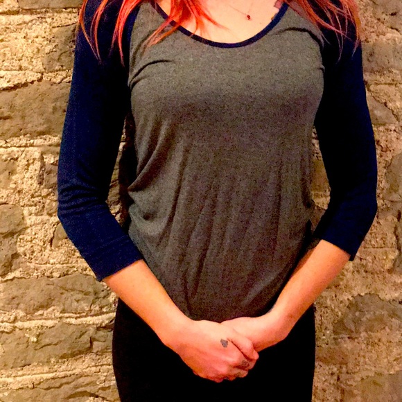 3 FOR $30! Wilfred Free 3/4 sleeve baseball tee⭐️ - Picture 1 of 4